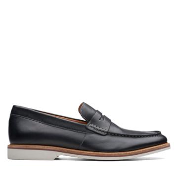 Clarks Atticus Free - Black Leather - Mens 9