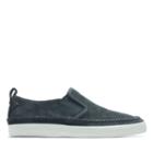 Clarks Kessell Slip - Dark Grey - Mens 10