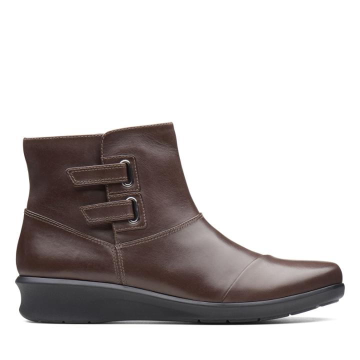 Clarks Hope Cody - Brown Leather - Womens 7