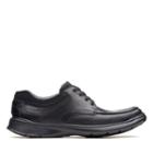 Clarks Cotrell Edge - Black Smooth Leather - Mens 8
