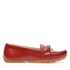 Clarks Dameo Swing - Red Leather - Womens 8