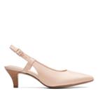 Clarks Linvale Loop - Blush Leather - Womens 9
