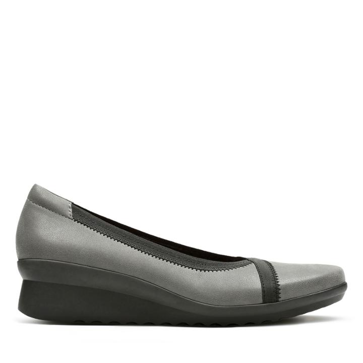 Clarks Caddell Dash - Grey Synthetic - Womens 7