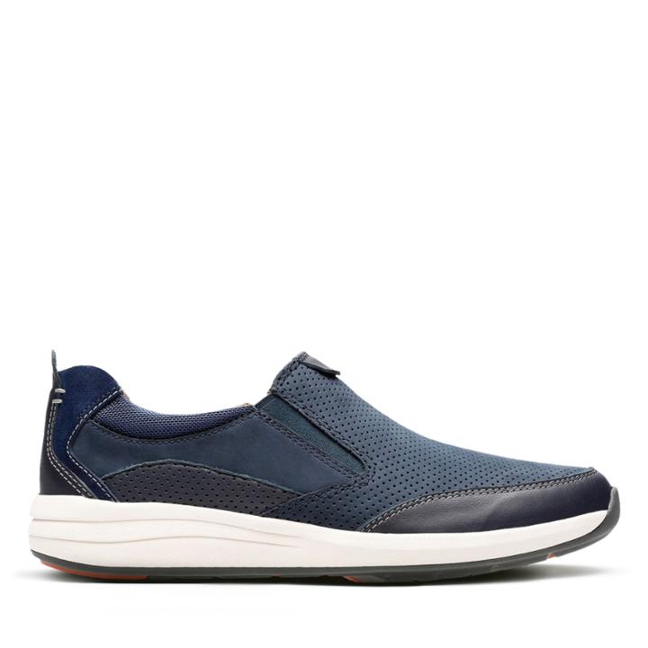 Clarks Un Coast Step - Dark Navy - Mens 8.5