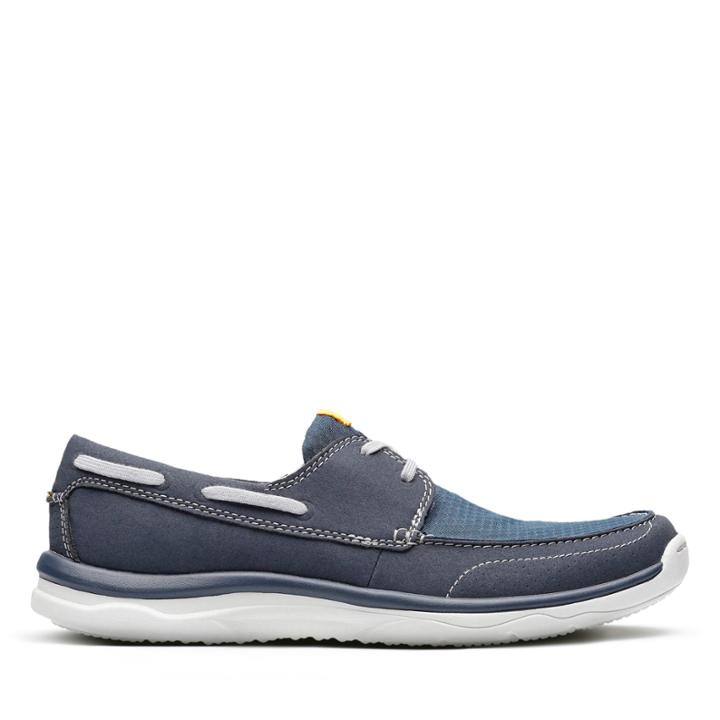 Clarks Marus Edge - Navy - Mens 7