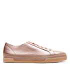 Clarks Hidi Holly - Rose Gold Leather - Womens 9