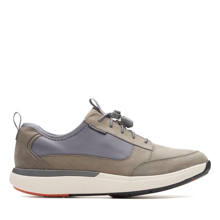 Clarks Un Cruise Tie - Grey Combination - Womens 10