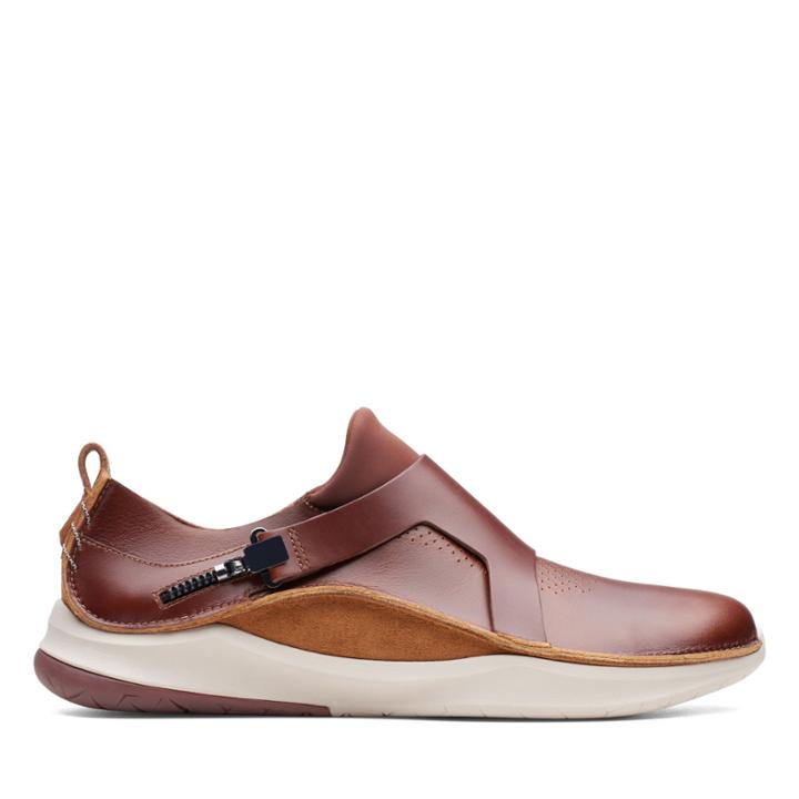 Clarks Privolutionm1 - Mahogany Leather - Mens 9