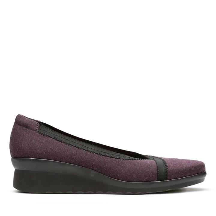 Clarks Caddell Dash - Aubergine - Womens 6