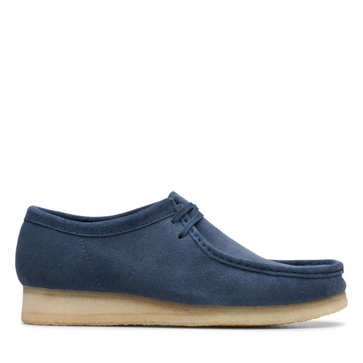 Clarks Wallabee - Deep Blue - Mens 10.5