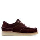 Clarks Wallace - Burgundy - Mens 10