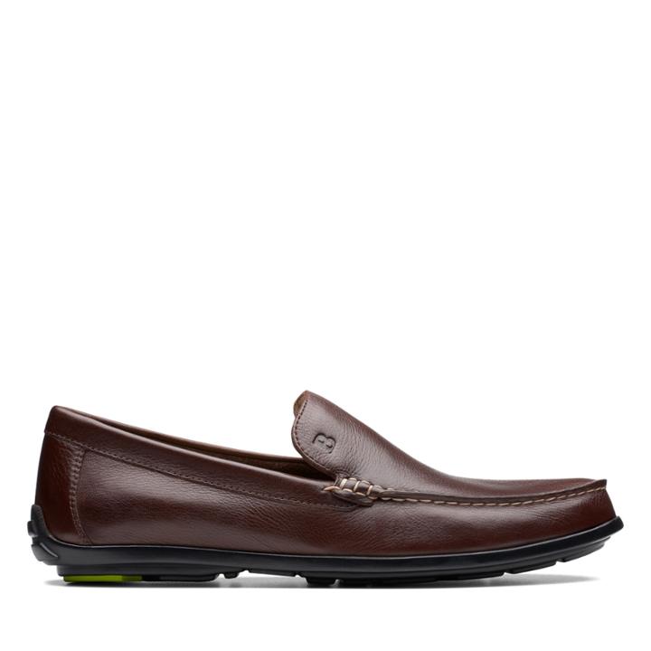 Clarks Grafton Loafer - Dark Brown - Mens 10.5