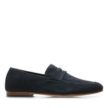 Clarks Code Step - Navy Suede - Mens 9