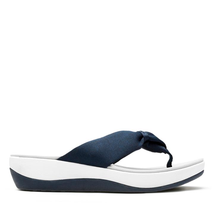 Clarks Arla Glison - Blue Fabric - Womens 11