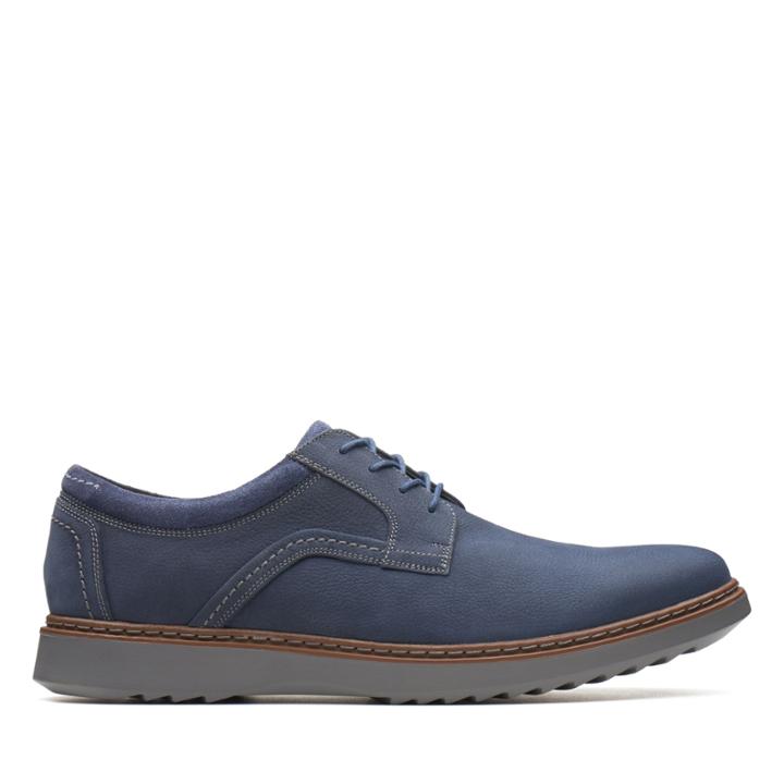 Clarks Un Geo Lace - Navy Nubuck - Mens 9.5