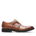 Clarks Cordis Style - Tan Leather - Mens 9.5