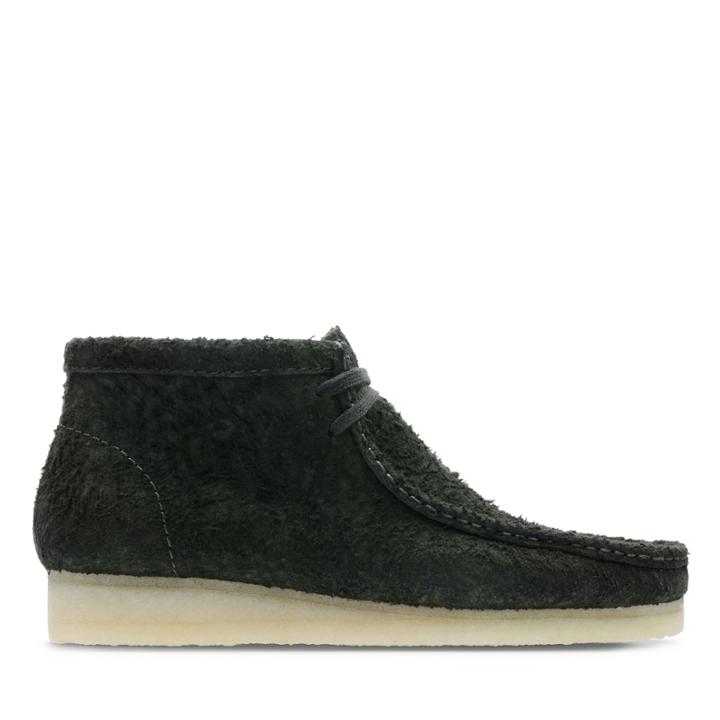 Clarks Wallabee Boot - Dark Green - Mens 7