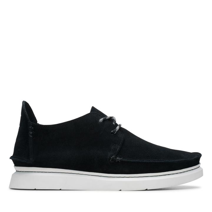 Clarks Seven - Black Suede - Mens 10