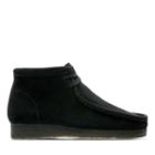 Clarks Wallabee Boot - Black Suede - Mens 9.5