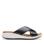 Clarks Un Bali Go - Black Leather - Womens 5