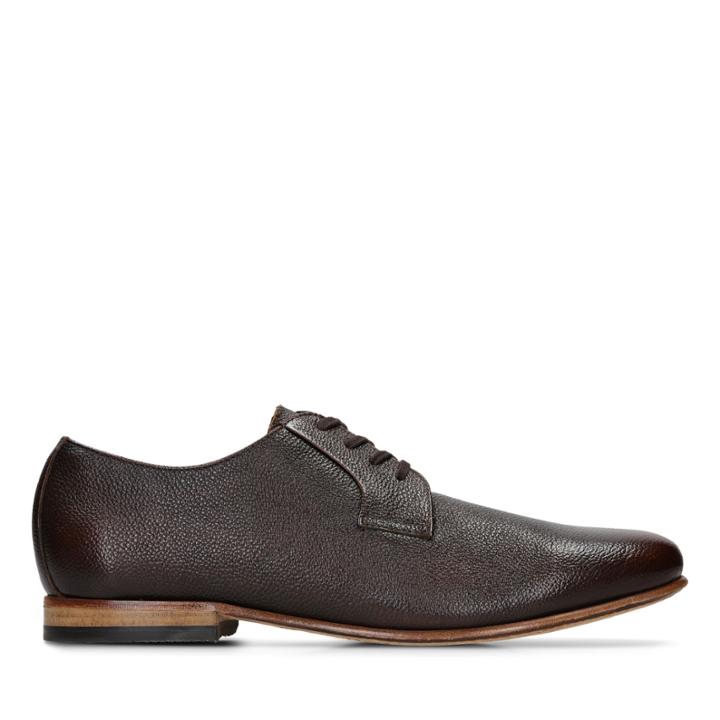 Clarks Form Derby - Chestnut Leather - Mens 7