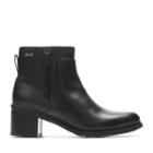 Clarks Brooklyn Bay Gore-tex - Black Leather - Womens 8