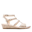 Clarks Parram Spice - Gold Suede - Womens 8