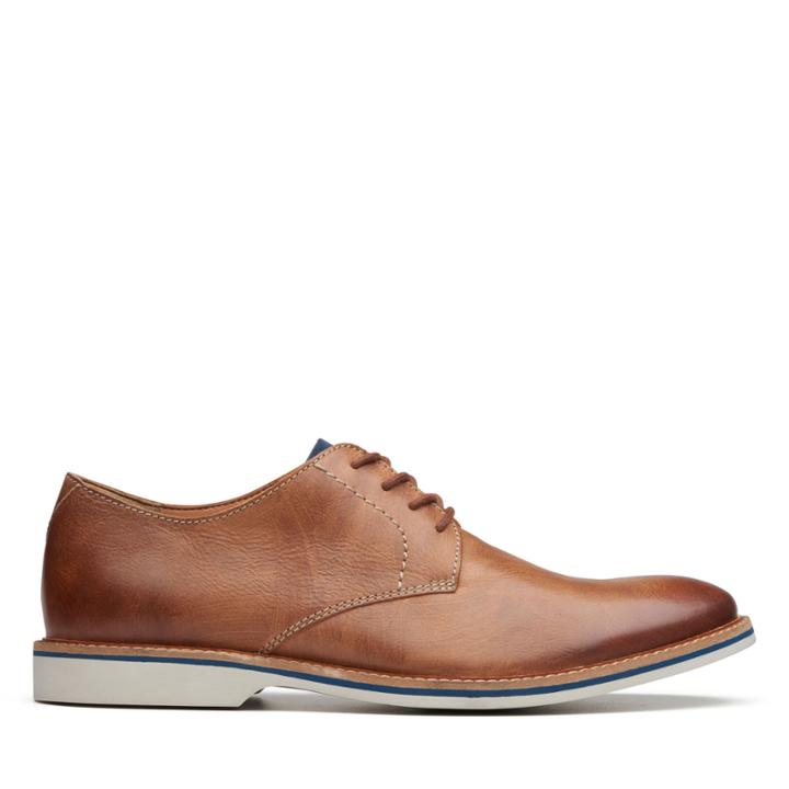Clarks Atticus Lace - Tan Leather - Mens 9