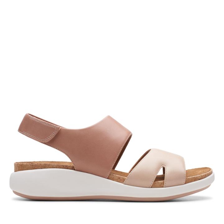 Clarks Un Bali Sling - Rose Combi - Womens 9.5