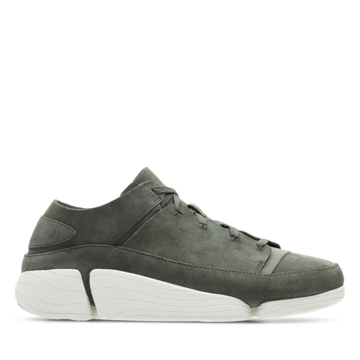 Clarks Trigenic Evo - Olive Suede - Mens 9