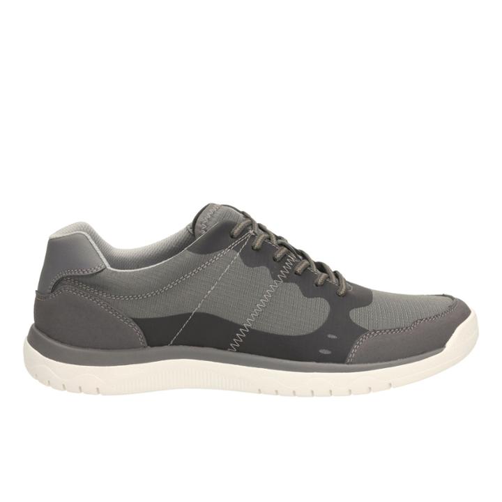 Clarks Votta Edge - Grey Synthetic - Mens 10