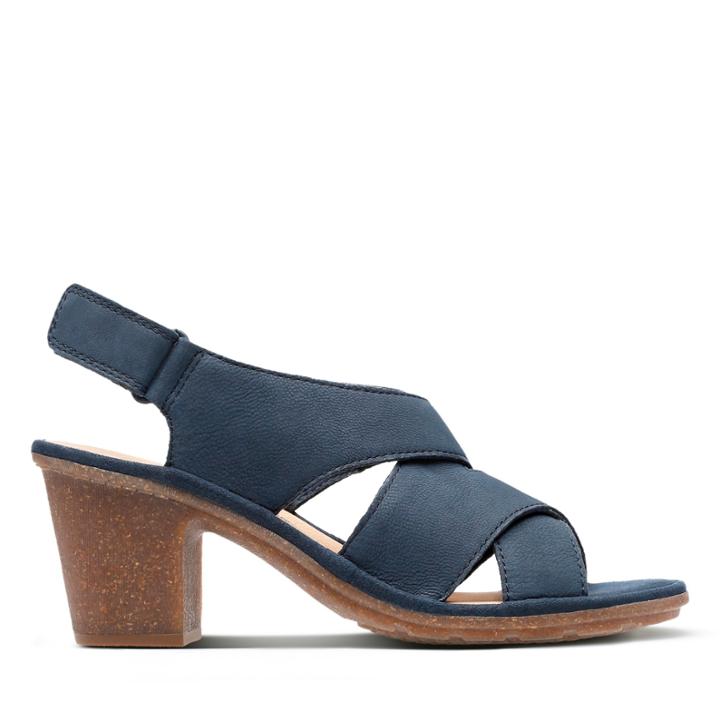 Clarks Sashlin Nolte - Navy Nubuck - Womens 9