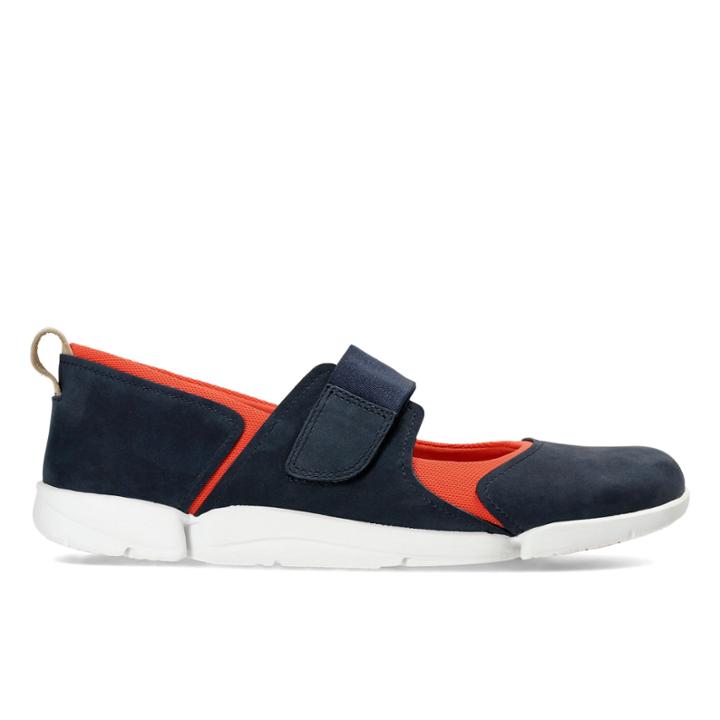 Clarks Tri Libra - Navy Combination - Womens 9.5