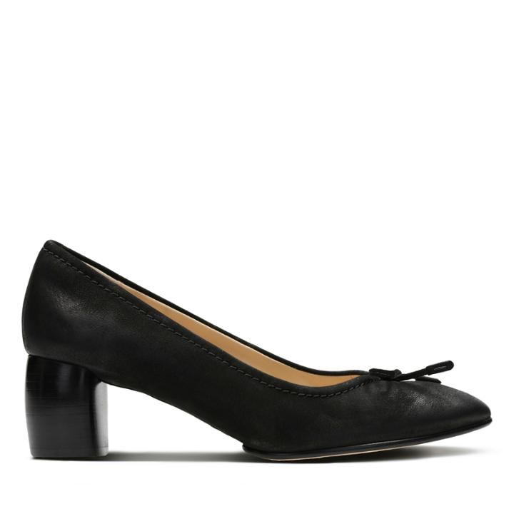 Clarks Grace Maya - Black Nubuck - Womens 7.5