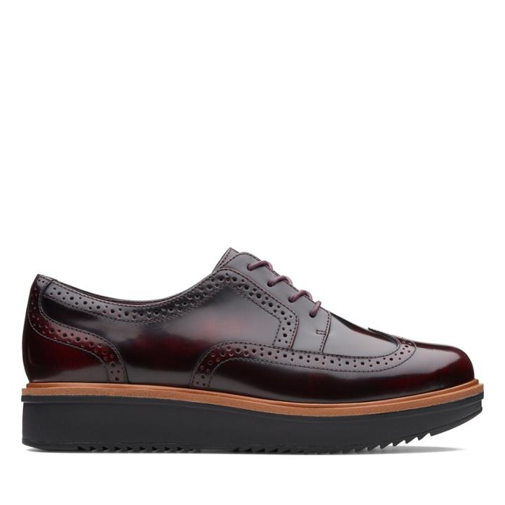 Clarks Teadale Maira - Aubergine - Womens 7.5