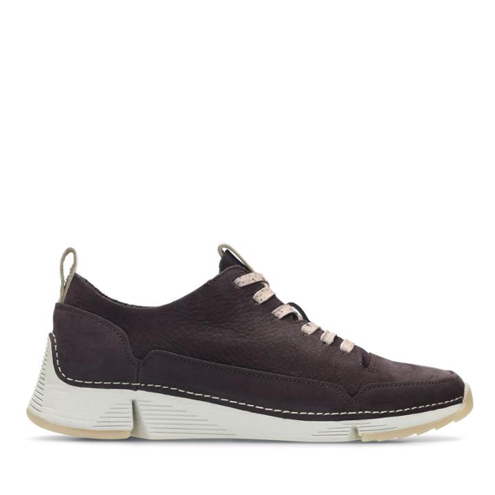 Clarks Tri Spark. - Aubergine - Womens 8