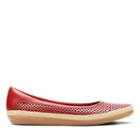 Clarks Danelly Adira - Red Leather - Womens 7