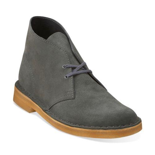 Originals Desert Boot In Grey Suede