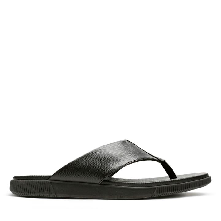 Clarks Vine Oak - Black Leather - Mens 10
