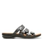 Clarks Leisa Cacti Q - Navy Leather - Womens 7