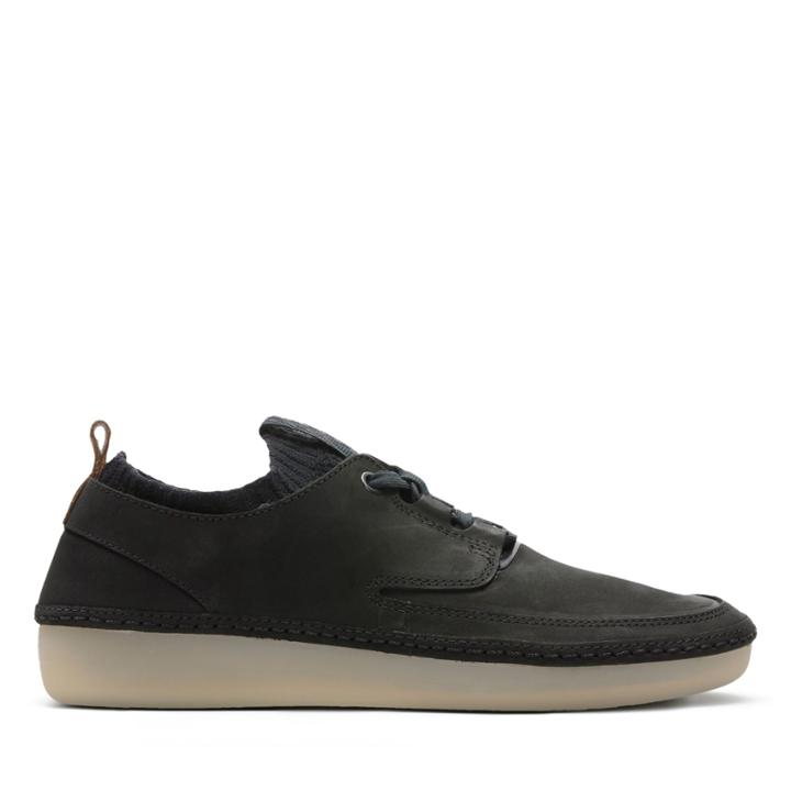 Clarks Nature Iv - Black Nubuck - Womens 6.5