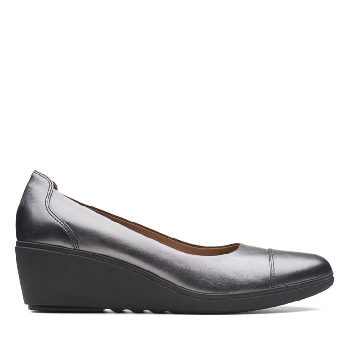 Clarks Un Tallara Dee - Black/metallic - Womens 5