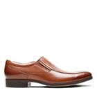 Clarks Conwell Step - Tan Leather - Mens 7