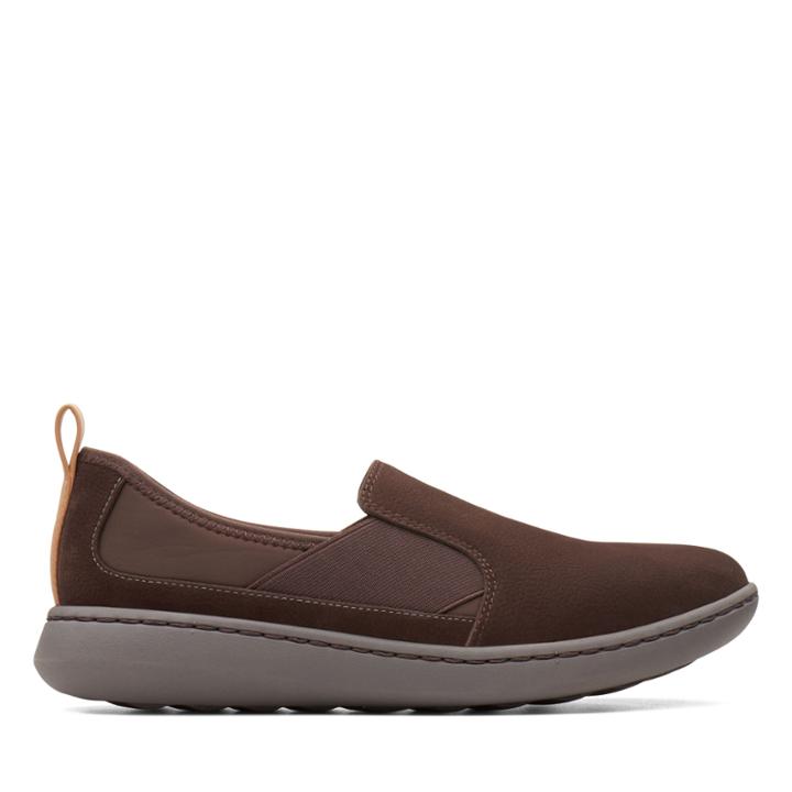Clarks Step Move Jump - Dark Brown - Womens 8