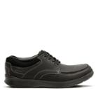 Clarks Cotrell Edge - Black Oily Leather - Mens 10