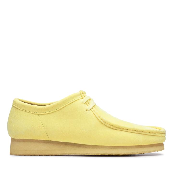 Clarks Wallabee - Pale Yellow - Mens 10.5
