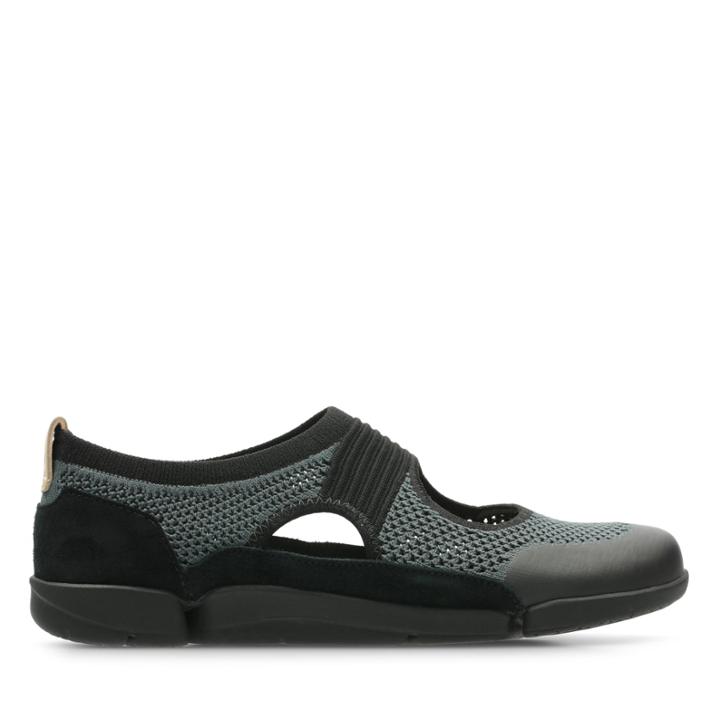 Clarks Tri Tone - Black Combination - Womens 7.5