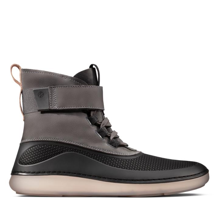 Clarks Nature Viii - Dark Grey Combi - Mens 8