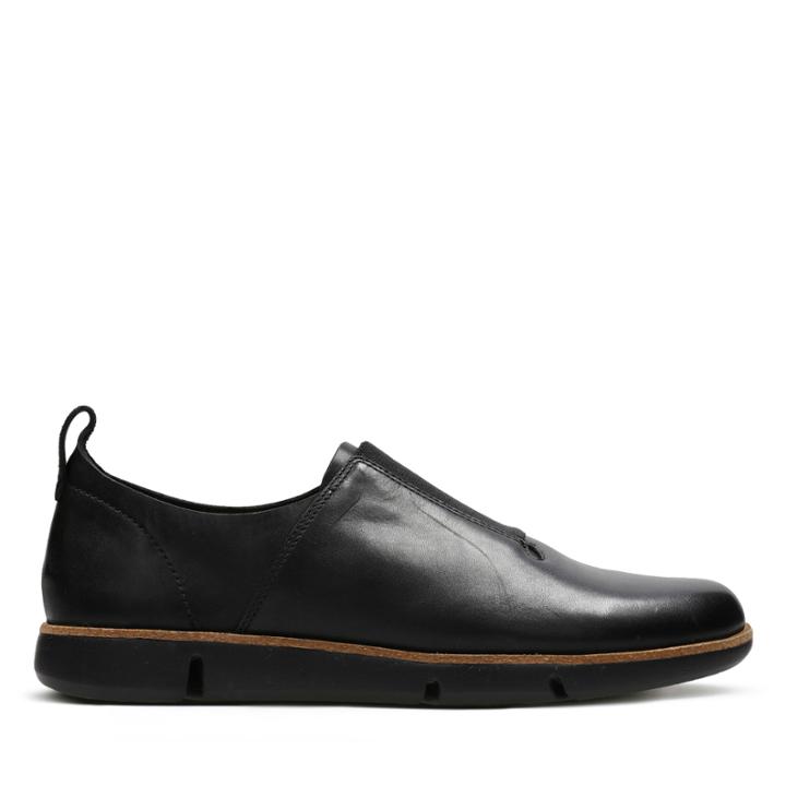 Clarks Tri Form - Black Leather - Womens 8