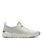 Clarks Tri Active Run - White Leather - Mens 9.5